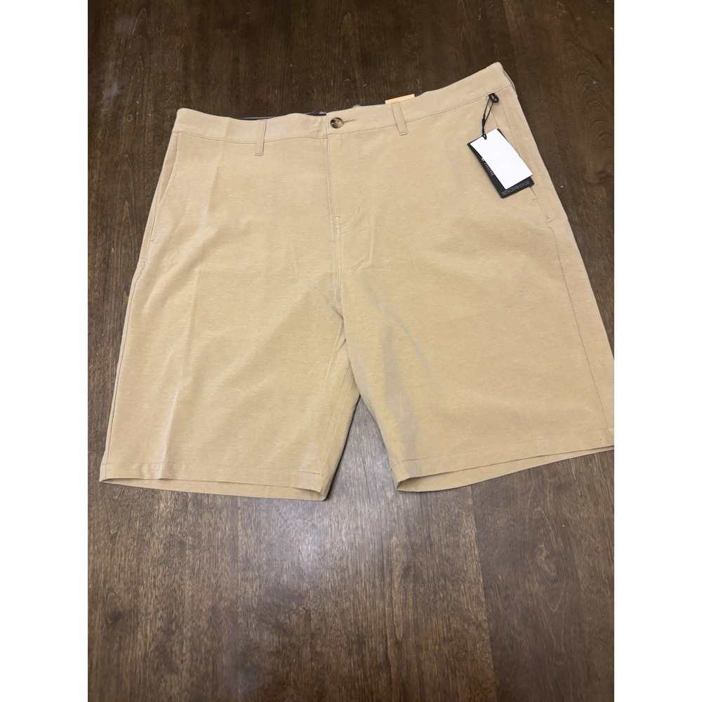 Quiksilver Union Khaki Amphibian Shorts Men's Stretch Board Shorts 38x20